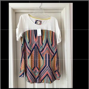 Anthropologie Meadow rue top